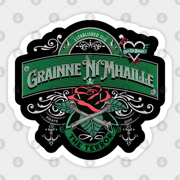 Grainne Ni Mhaille Pirate Woman Sticker by Bootylicious